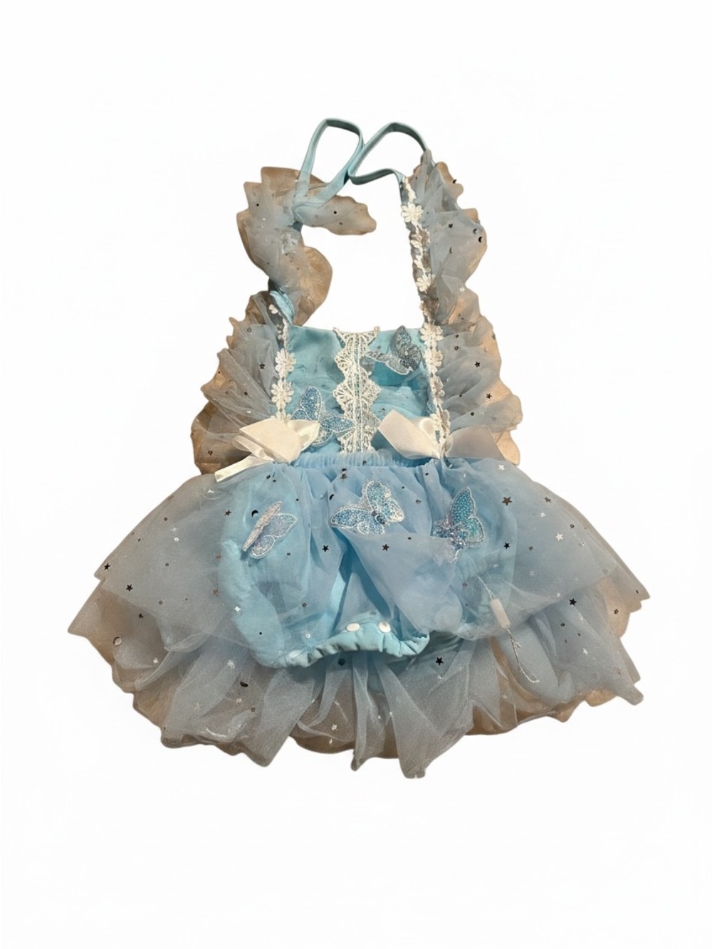 Baby Blue Princess Dress Costume - 0-3 Mos.